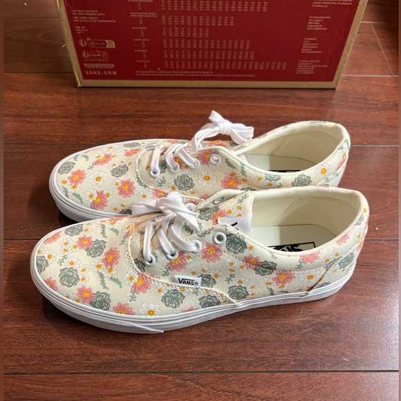 Vans Doheny Desert Floral Marshmallow Womans 10 Tan Sneaker Low Top New In Box - Picture 9 of 16